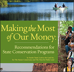 State conservation campaigns Nature conservancy trust for public land