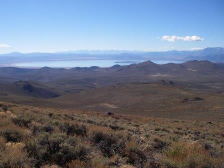 Bodie hills scenery