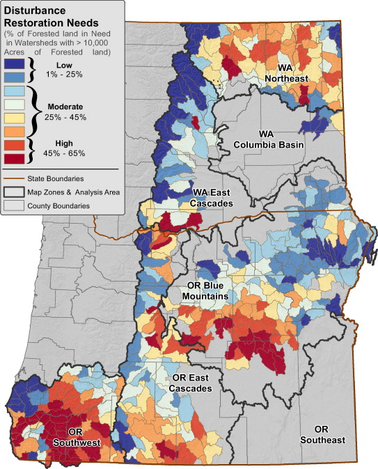 Disturbance map