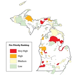 Michigan map