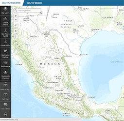 Coastal Resilience Mapping Nature Conservancy