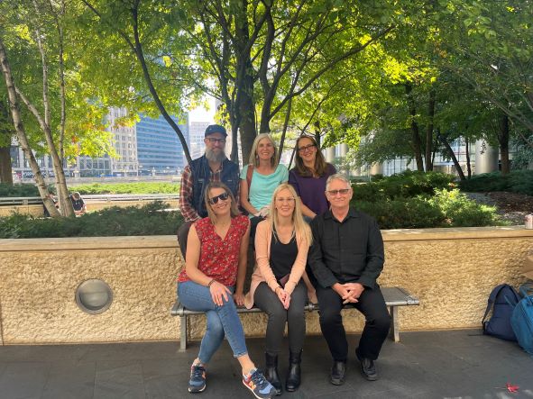 LANDFIRE Team Picture, Randy Swaty, Kori Blankenship, Kim Hall, Megan Dettenmaier, Sarah Hagen, Jim Smith